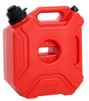 HDPE Flat Jerry Can 5L — Red